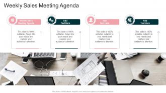 Weekly Sales Meeting Agenda In Powerpoint And Google Slides Cpb