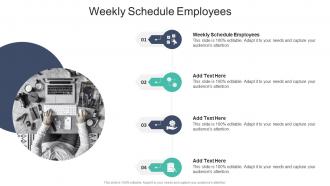 Weekly Schedule Employees In Powerpoint And Google Slides Cpb