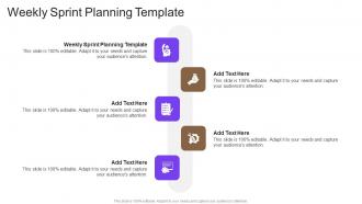 Weekly Sprint Planning Template In Powerpoint And Google Slides Cpb