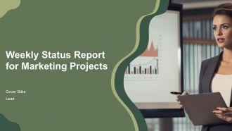 Weekly Status Report For Marketing Projects PPT Slides AT