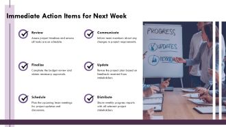 Weekly Status Report For Project Progress Updates PPT Presentation AT Captivating Appealing