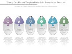 Weekly task planner template powerpoint presentation examples