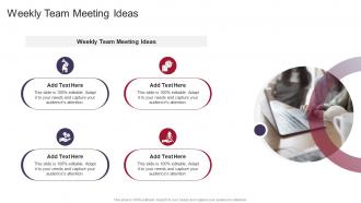 Weekly Team Meeting Ideas In Powerpoint And Google Slides Cpb