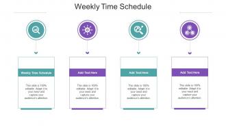 Weekly Time Schedule In Powerpoint And Google Slides Cpb