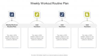 Weekly Workout Routine Plan In Powerpoint And Google Slides Cpb