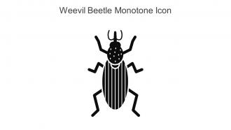 Weevil Beetle Monotone Icon In Powerpoint Pptx Png And Editable Eps Format