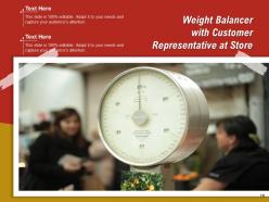 Weight Balancer Measurement Measuring Horizontal Measure Representative