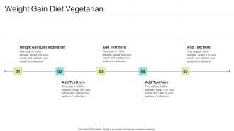 Weight Gain Diet Vegetarian In Powerpoint And Google Slides Cpb