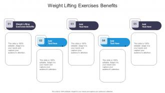 Weight Lifting Exercises Benefits In Powerpoint And Google Slides Cpb