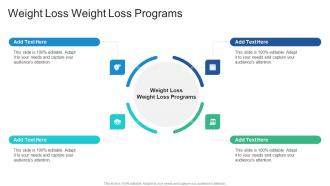 Weight Loss Weight Loss Programs In Powerpoint And Google Slides Cpb