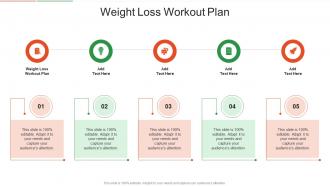 Weight Loss Workout Plan In Powerpoint And Google Slides Cpb