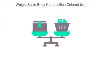 Weight Scale Body Composition Digital Scale Colored Icon In Powerpoint Pptx Png And Editable Eps Format