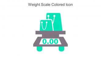 Weight Scale Colored Icon In Powerpoint Pptx Png And Editable Eps Format