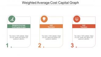 Weighted Average Cost Capital Graph In Powerpoint And Google Slides Cpb