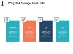 Weighted average cost debt ppt powerpoint presentation infographic template format cpb