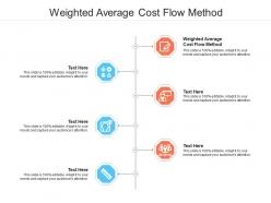 Weighted average cost flow method ppt powerpoint presentation outline slide cpb
