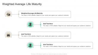 Weighted Average Life Maturity In Powerpoint And Google Slides Cpb