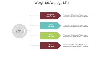 Weighted average life ppt powerpoint presentation layouts slide cpb