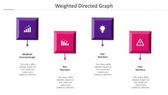 Weighted Directed Graph Ppt Powerpoint Presentation Gallery Styles Cpb