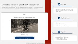 Welcome Series To Greet New Subscribers Comprehensive Guide On Sports Strategy SS