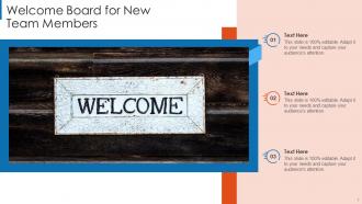 Welcome Team Members Powerpoint PPT Template Bundles