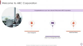 Welcome To Abc Corporation Business Development Representative Playbook