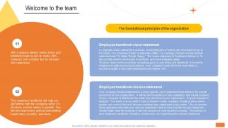 Welcome To The Team Workplace Policy Guide For Employees