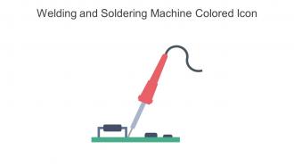 Welding And Soldering Machine Colored Icon In Powerpoint Pptx Png And Editable Eps Format