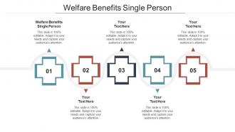 Welfare benefits single person ppt powerpoint presentation infographics portrait cpb