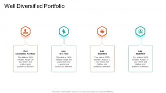 Well Diversified Portfolio In Powerpoint And Google Slides Cpb