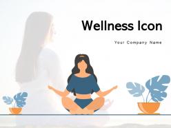Wellness Icon Financial Surrounded Indicating Physical Relaxation Medication Individual