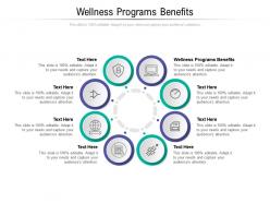 Wellness programs benefits ppt powerpoint presentation gallery background image cpb