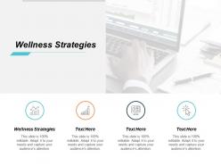 Wellness strategies ppt powerpoint presentation inspiration example introduction cpb