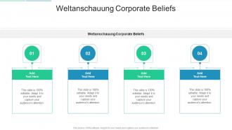 Weltanschauung Corporate Beliefs In Powerpoint And Google Slides Cpb