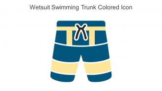 Wetsuit Swimming Trunk Colored Icon In Powerpoint Pptx Png And Editable Eps Format