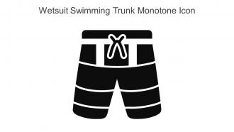 Wetsuit Swimming Trunk Monotone Icon In Powerpoint Pptx Png And Editable Eps Format