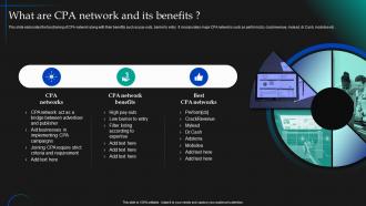 What Are CPA Network And Its Benefits CPA Marketing Implementation MKT SS V