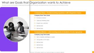 What Are Goals That Organization Managing New Service Launch Marketing Process