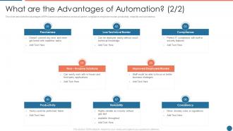 What are the advantages of automation productivity ppt file professional