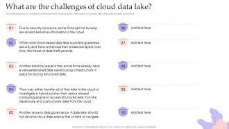 What Are The Challenges Of Cloud Data Lake Data Lake Formation With Hadoop Cluster