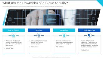 What Are The Downsides Of A Cloud Security Cloud Information Security