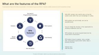 What Are The Features Of The RPA Hyperautomation Applications