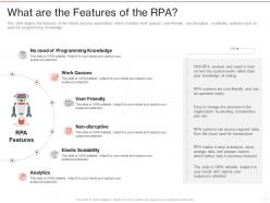 What are the features of the rpa ppt powerpoint presentation gallery skills
