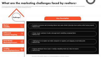 What Are The Marketing Challenges Faced By Realtors Complete Guide To Real Estate Marketing MKT SS V