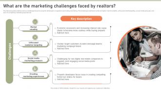 What Are The Marketing Challenges Faced By Realtors Lead Generation Techniques To Expand MKT SS V