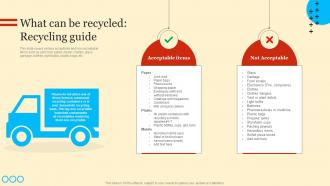 What Can Be Recycled Recycling Guide Solid Waste Collection Services Proposal