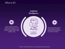 What is ai industry machines ppt powerpoint presentation slide portrait