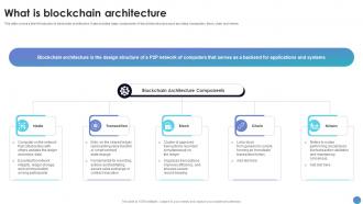 What Is Blockchain Architecture What Is Blockchain Technology BCT SS V