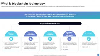 What Is Blockchain Technology What Is Blockchain Technology BCT SS V