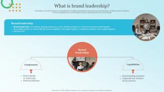 What Is Brand Leadership Strategic Brand Leadership Plan Branding SS V